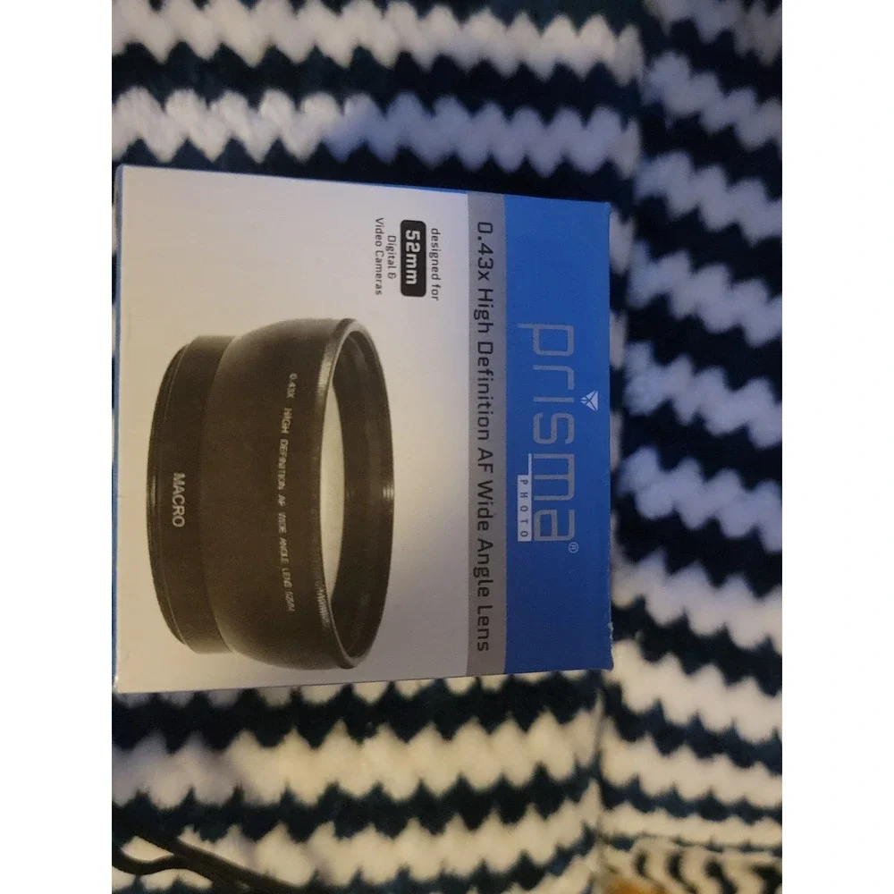 Prisma 0.43x High Definition AF Wide Angle Lens 52mm Macro w/ Box Caps